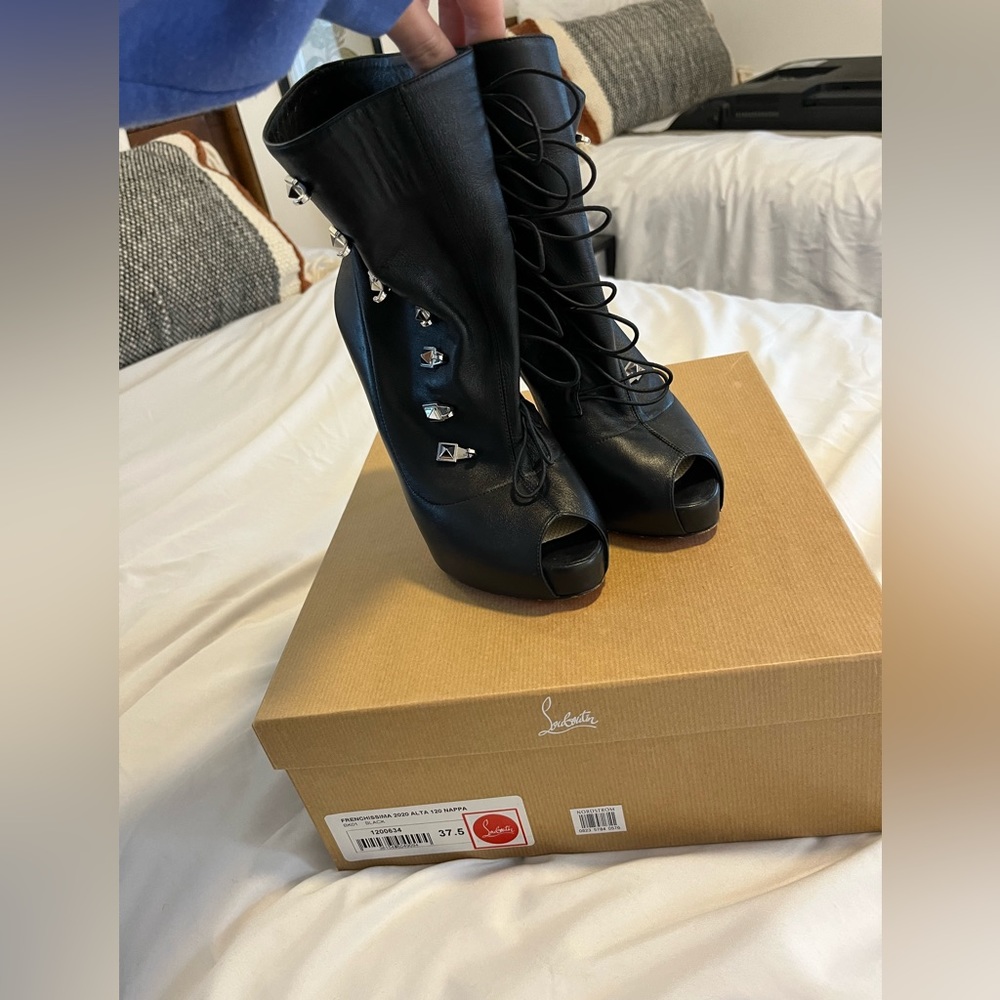 Louboutin Frenchissima 2020 Alta 120 Napa Booties